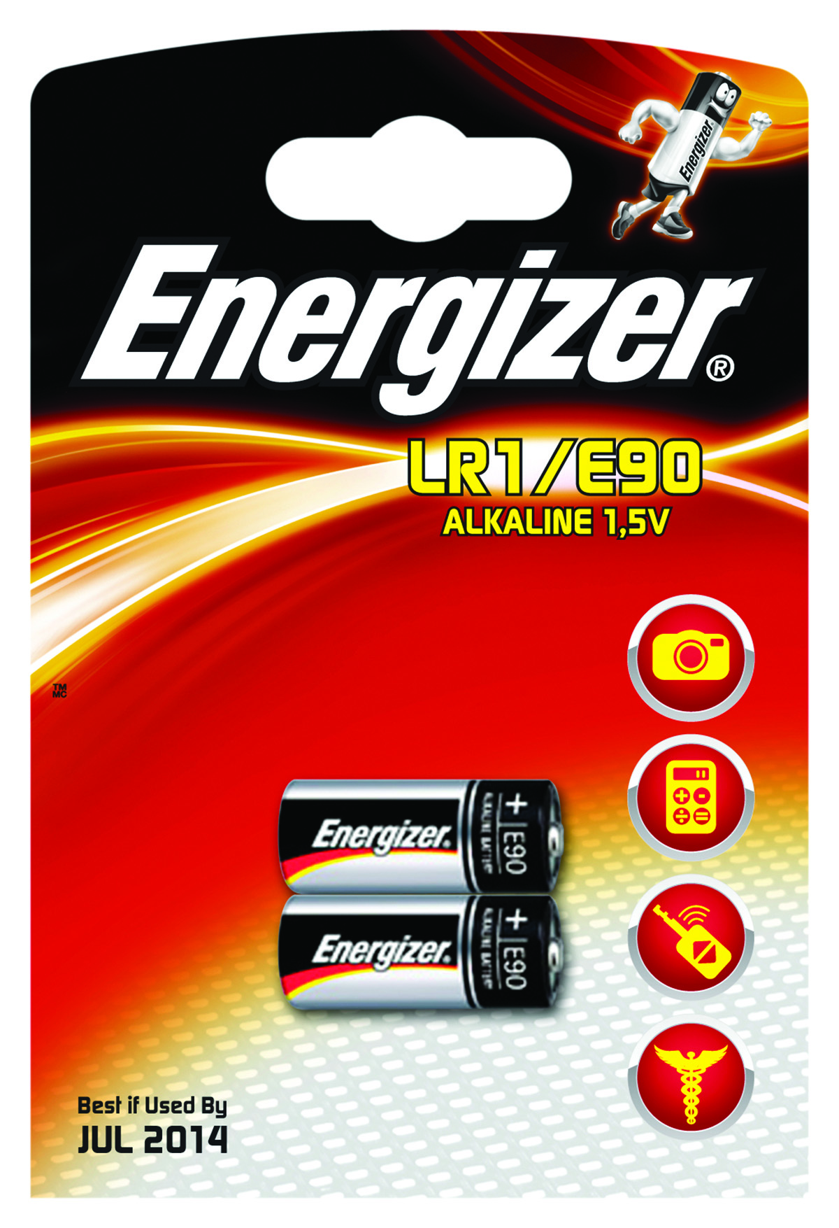 Bateria specjalistyczna Energizer, e90, 1,5v, 2 sztuki