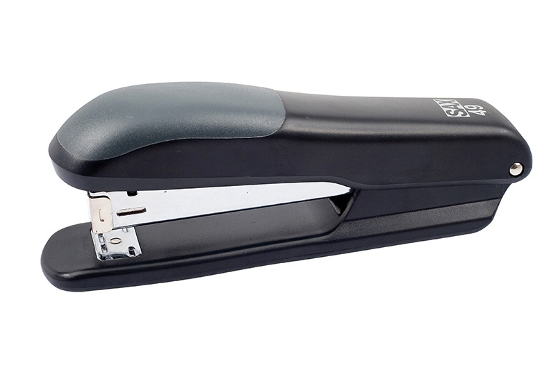 Zszywacz Sax49, zszywa do 25 kartek, czarny | eazbiuro.pl | Weź okazję!