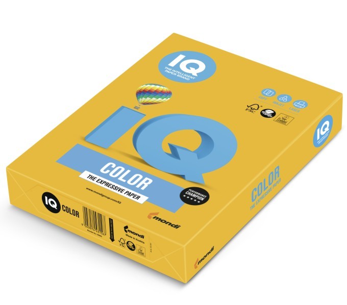 Papier ksero iq color A4 alt stare złoto ag10