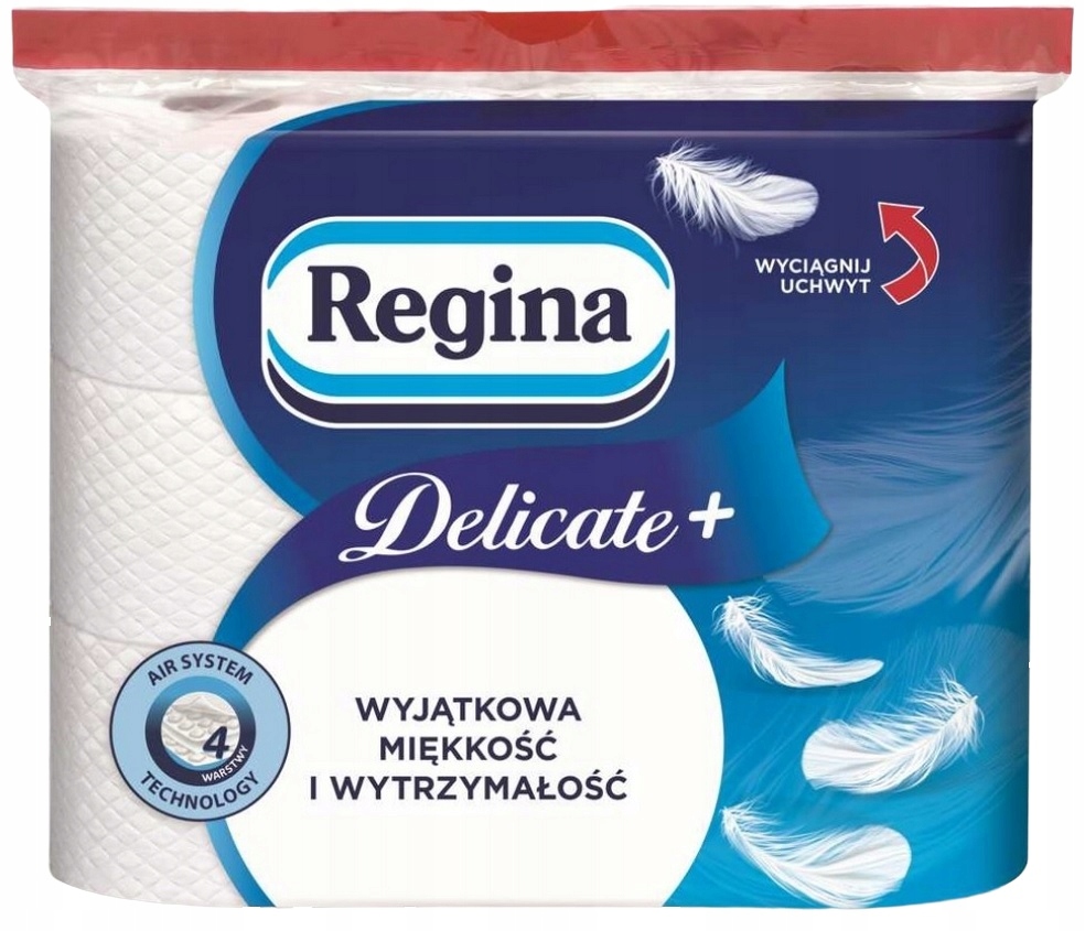 Papier toaletowy Regina delicatis 9 rolek | eazbiuro.pl | Dodaj do koszyka!