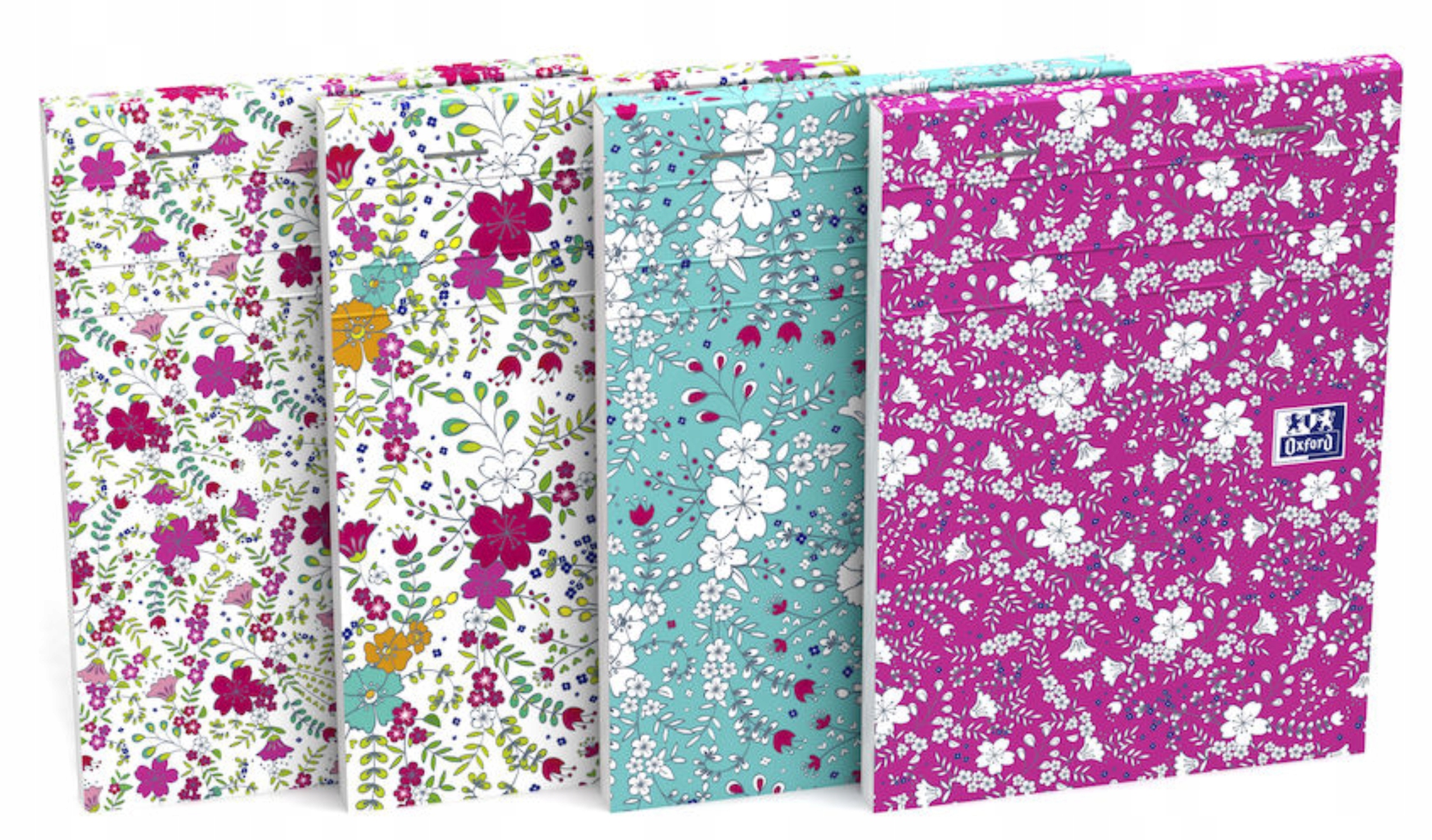 Notes A6 80 kartek Oxford floral