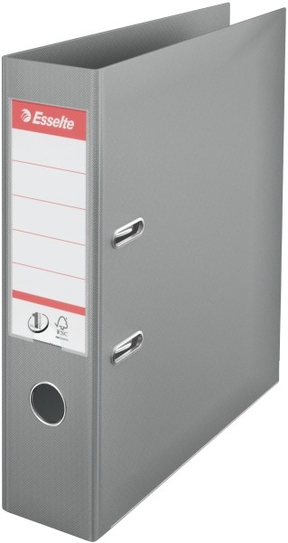 Segregator Esselte no1, A4, A4 75 mm, szary | eazbiuro.pl | Kup skutecznie!