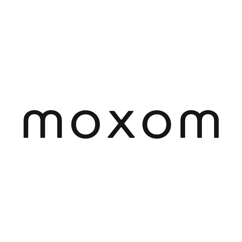 Segregator new binder Moxom, Plastikowy, A4/50mm, szaro-niebieski