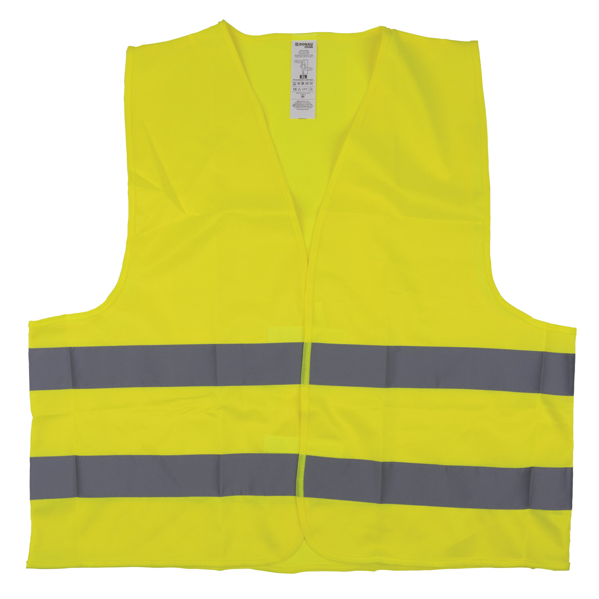 Kamizelka odblaskowa Donau Safety żółta M