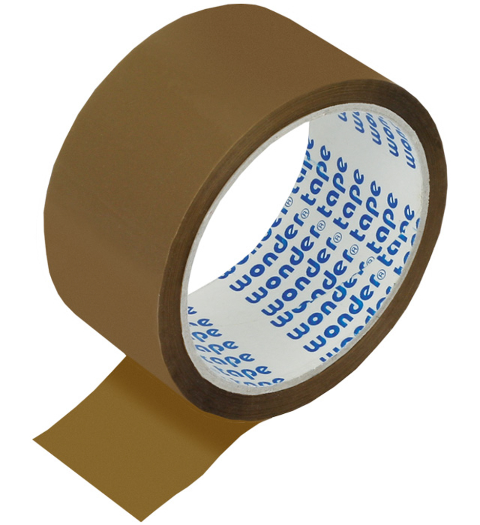 Taśma pakowa wonder® 48 mm x 50 m  brązowa