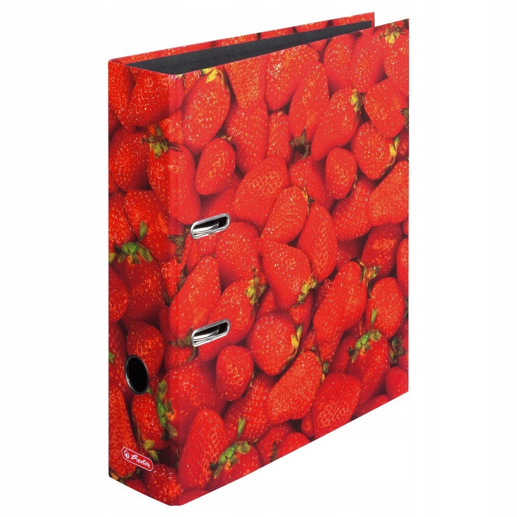 Segregator Herlitz A4 8 cm truskawki | eazbiuro.pl | Kup już teraz!