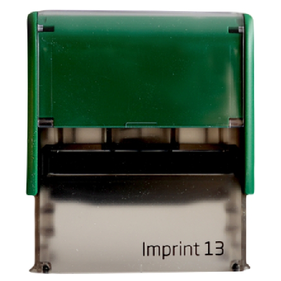 Pieczątka Trodat 8913 imprint zielona obudowa + poduszka + gumka | eazbiuro.pl | Zyskaj więcej!