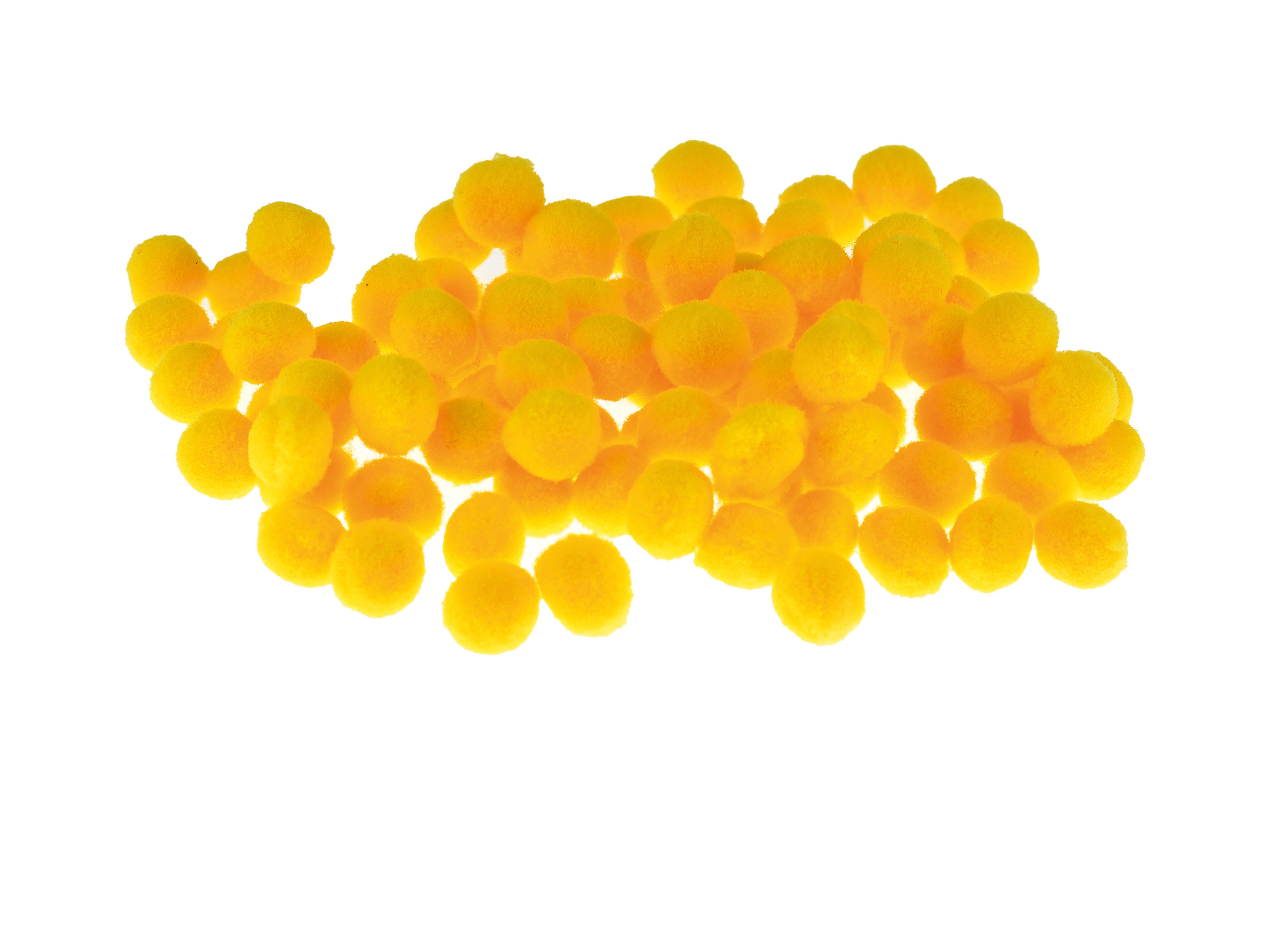 Pompony Brewis pom19 10 mm żółte | eazbiuro.pl | Wybierz hit!