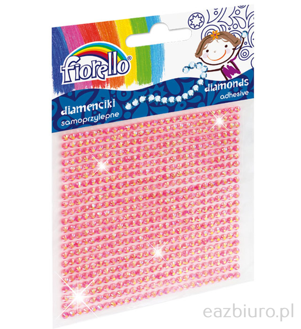 Diamenciki samoprzylepne Fiorello gr- ds04 różowe małe | eazbiuro.pl | Zamów bez zwłoki!
