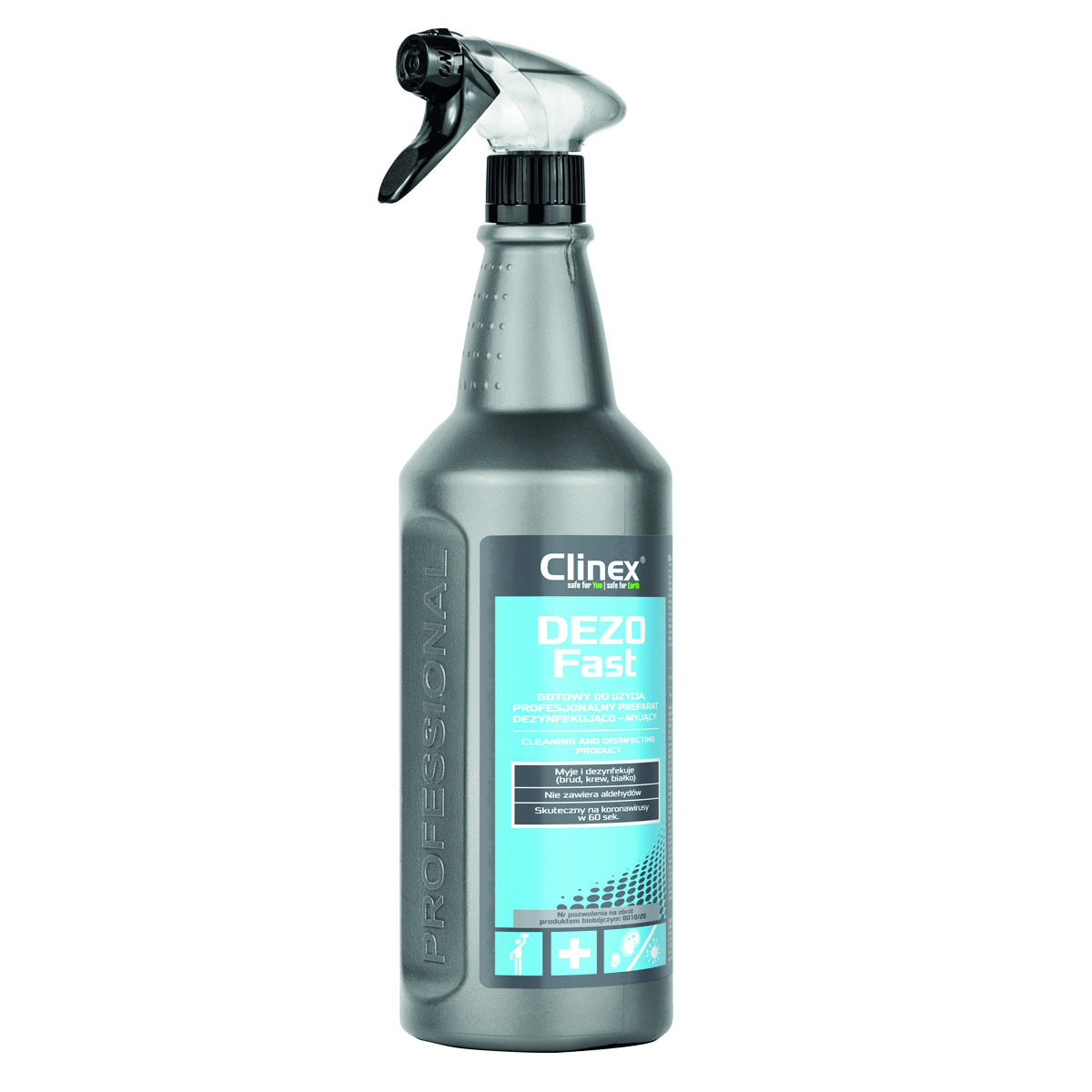 Clinex dezofast 77-014 płyn antybakteryjny do dezynfekcj 1l