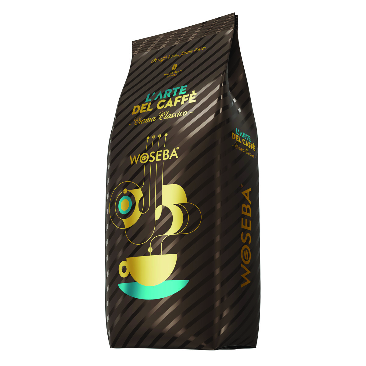 Kawa WOSEBA L’arte del caffe, Crema Classico, ziarnista, 500g Kawa WOSEBA L’arte del caffe, Crema Classico, ziarnista, 500g