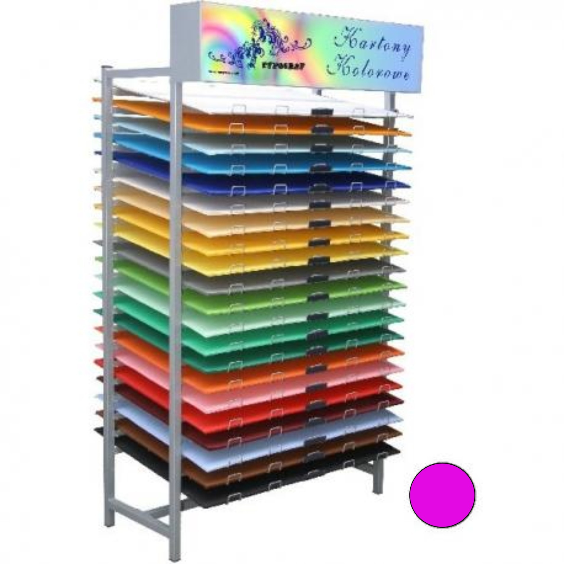 Karton 230 g 50x70 różowy Typograf | eazbiuro.pl | Weź okazję!