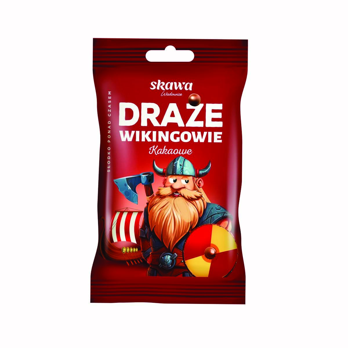 Draże Wiking SKAWA, kakaowe, 70g