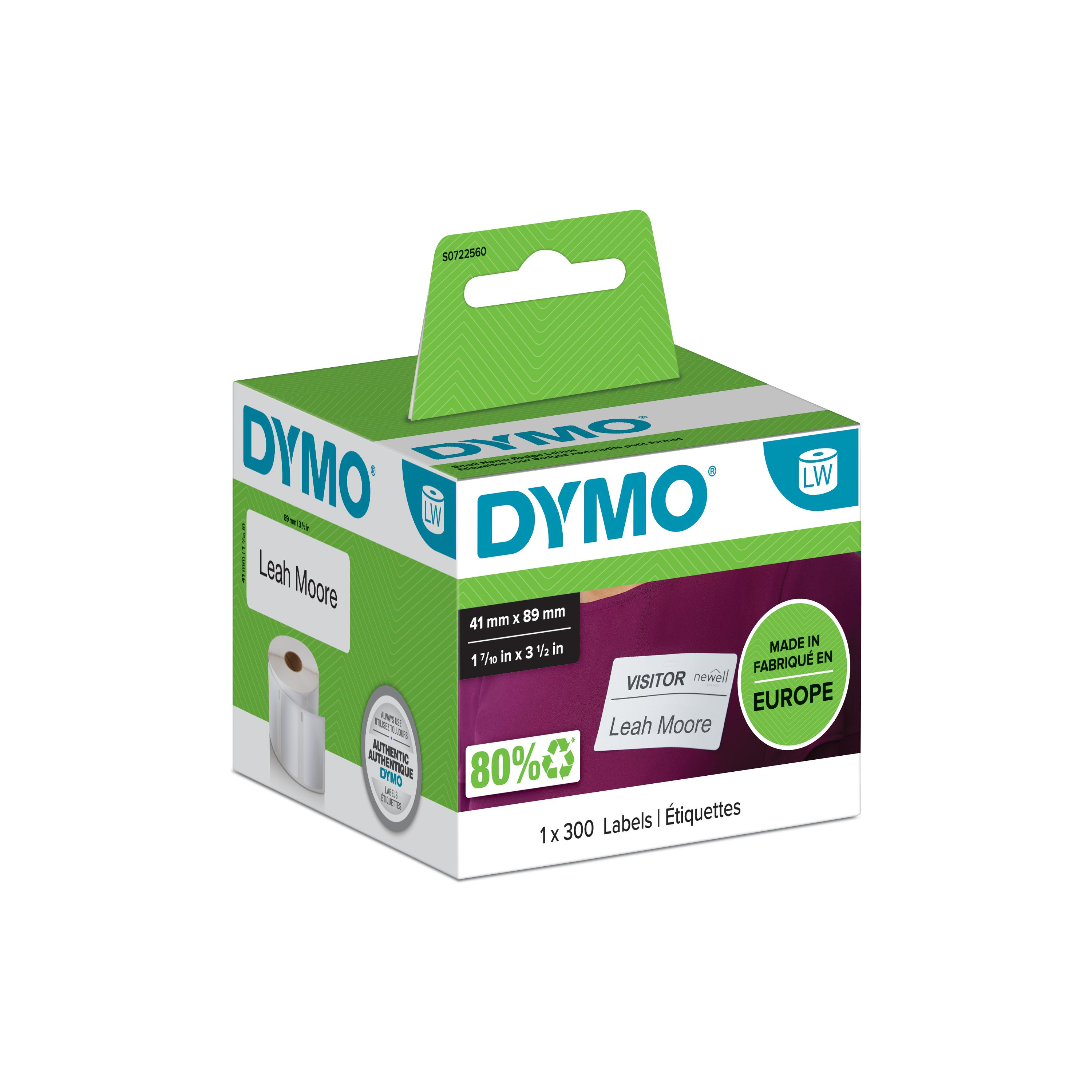 Etykieta Dymo 41x89 mm białe Etykieta Dymo 41x89 mm białe