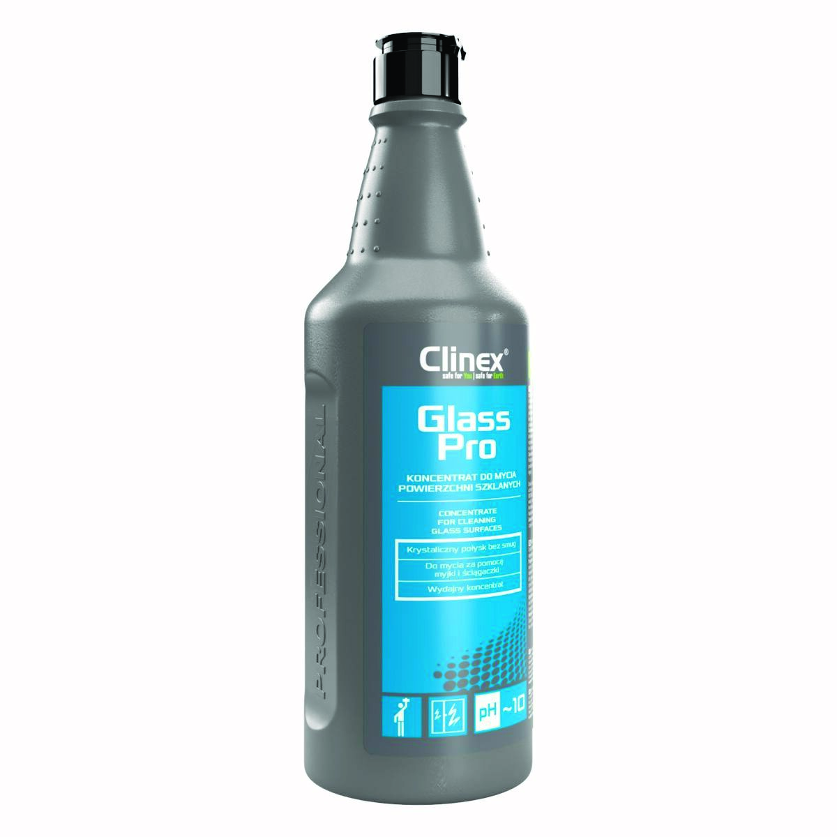 Koncentrat CLINEX Glass Pro, do mycia powierzchni szklanych, 1l