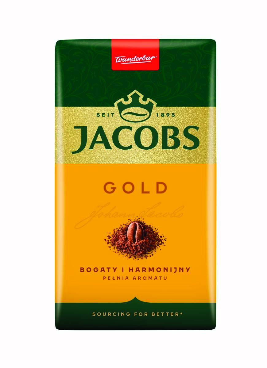 Kawa Jacobs gold, mielona, 250 g Kawa Jacobs gold, mielona, 250 g