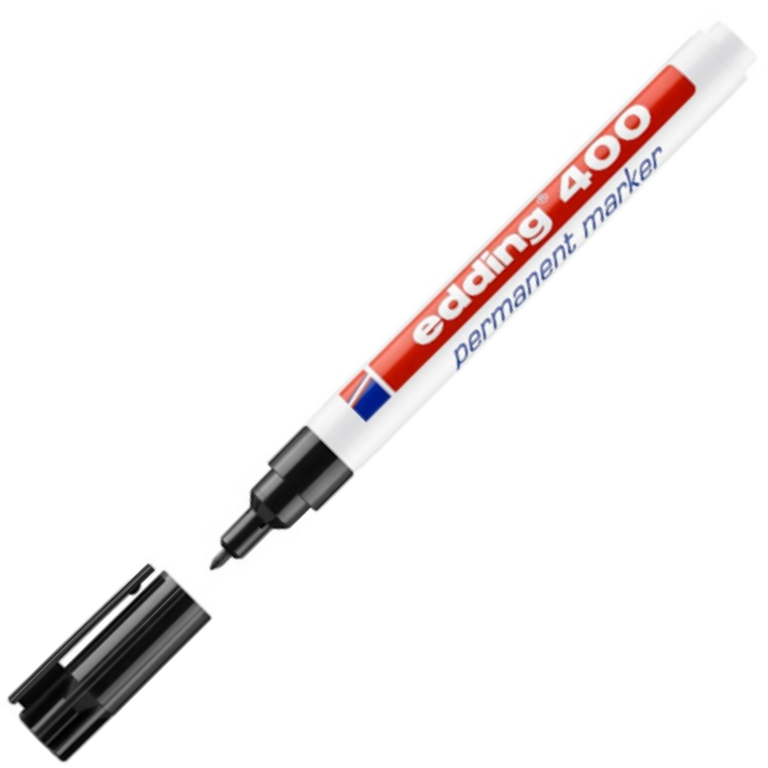 Marker permanentny Edding e-400 1mm czarny Marker permanentny Edding e-400 1mm czarny