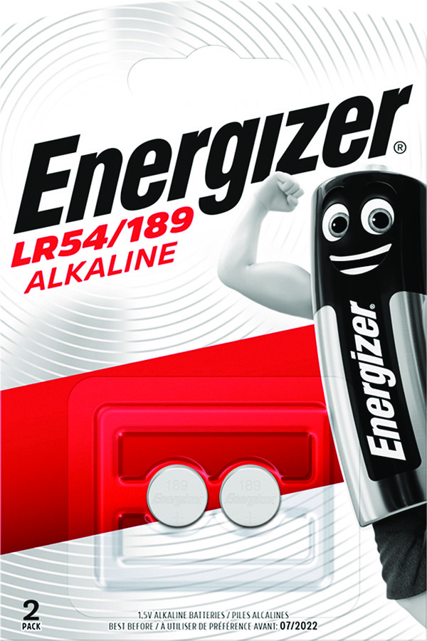 Bateria specjalistyczna Energizer, lr54/ 189, 1,5v, 2 sztuki Bateria specjalistyczna Energizer, lr54/ 189, 1,5v, 2 sztuki