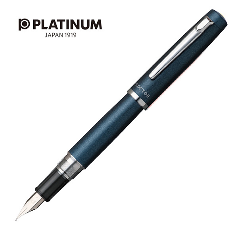 Pióro wieczne Platinum procyon deep sea, f, niebieskie