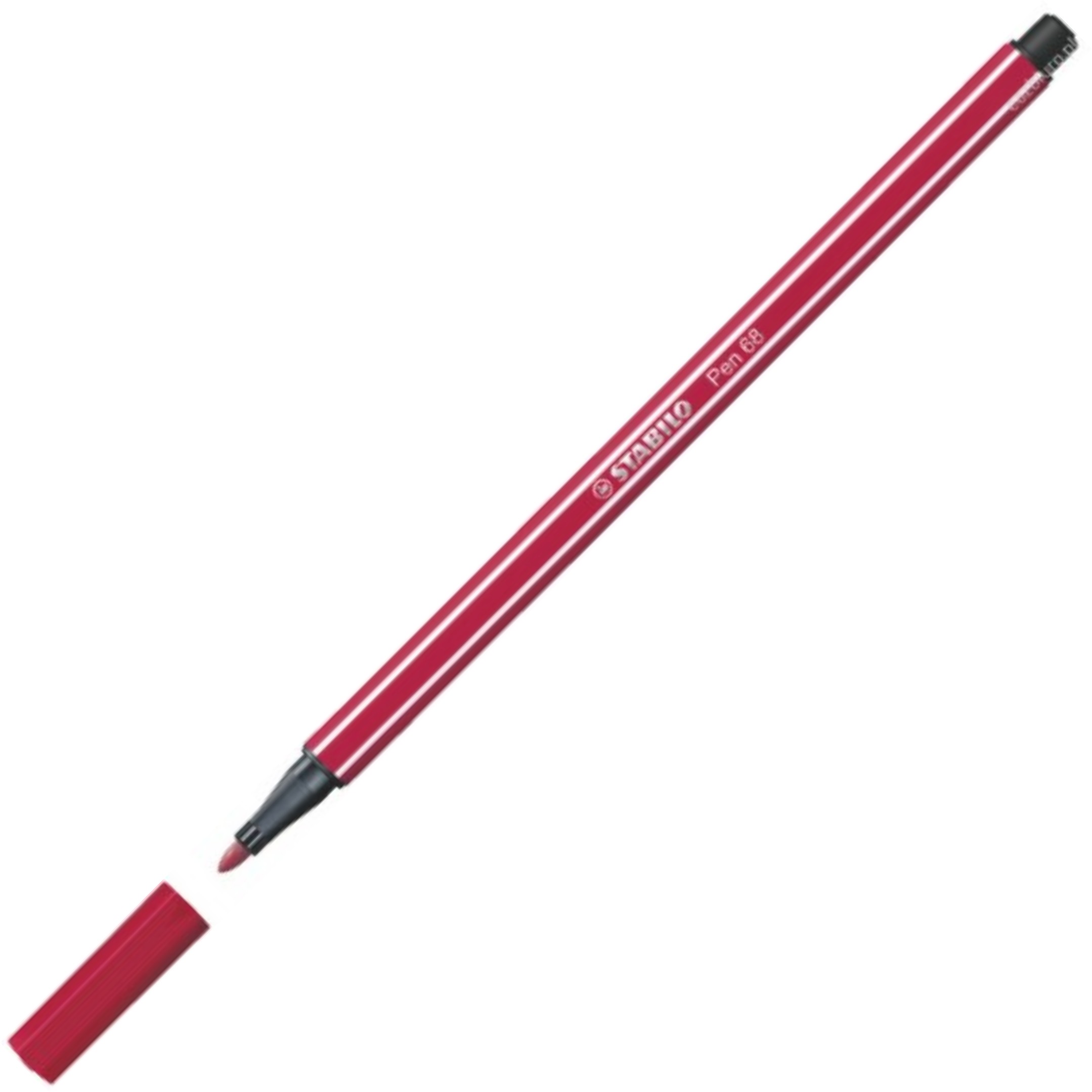 Flamastry Stabilo pen 68 ciemnoczerwony | eazbiuro.pl | Nie czekaj!