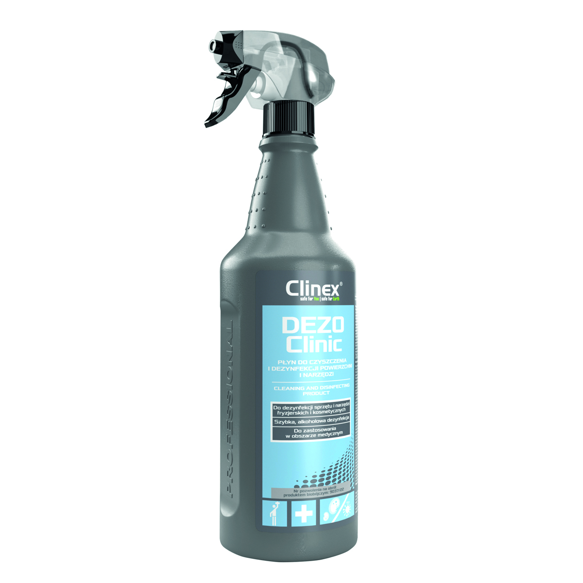 Clinex dezoClinic 77-030 preparat dezynfekująco-myjący do powierzchni 1l