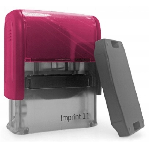 Pieczątka Trodat 8912 imprint fioletowa obudowa + poduszka + gumka | eazbiuro.pl | Postaw na jakość!