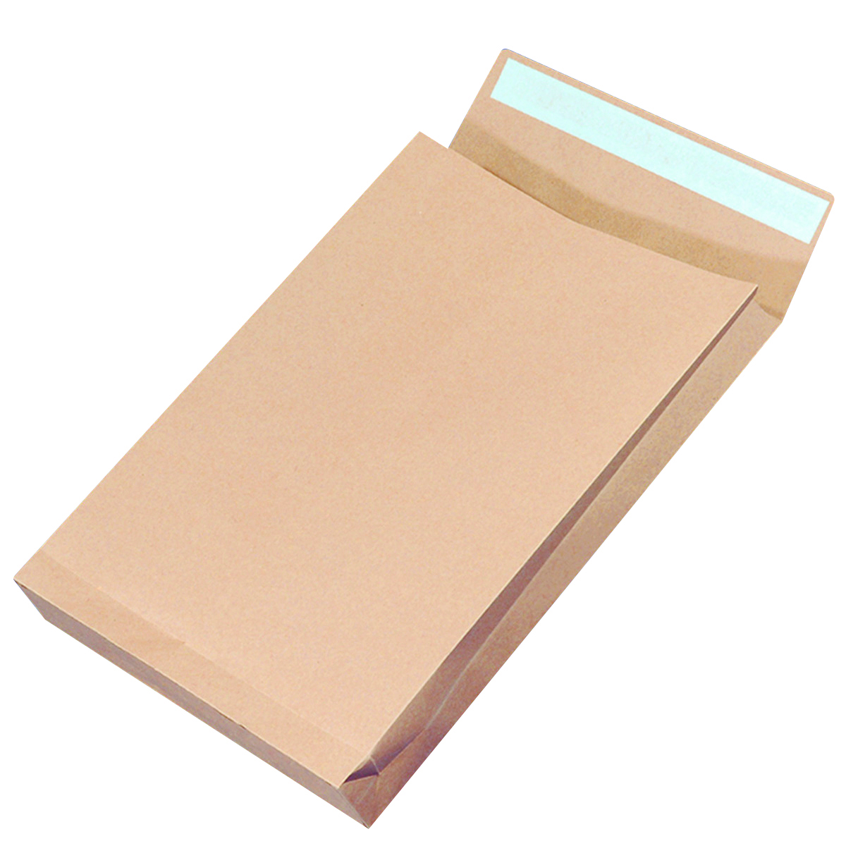 Koperty rbd z taśmą silikonową Office Products, hk, C4, 229x324mm, 150gsm, 250 sztuk, brązowe