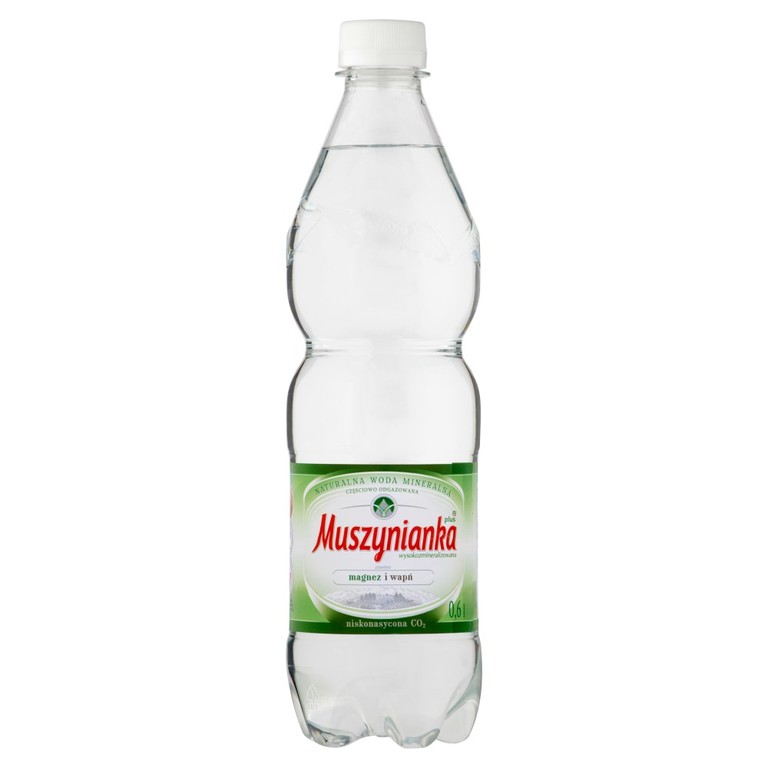 Woda Muszynianka lekko gazowany 0,6l Woda Muszynianka lekko gazowany 0,6l