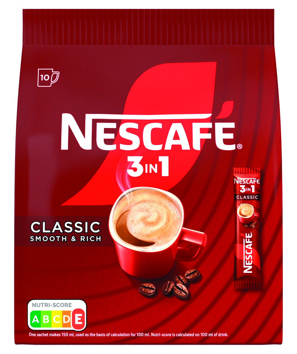 Kawa Nescafe 3in1, classic, torba, 170g