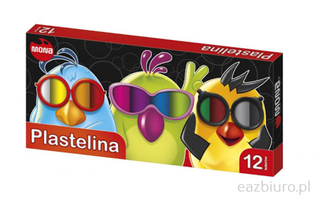 Plastelina Mona 12 kolorów