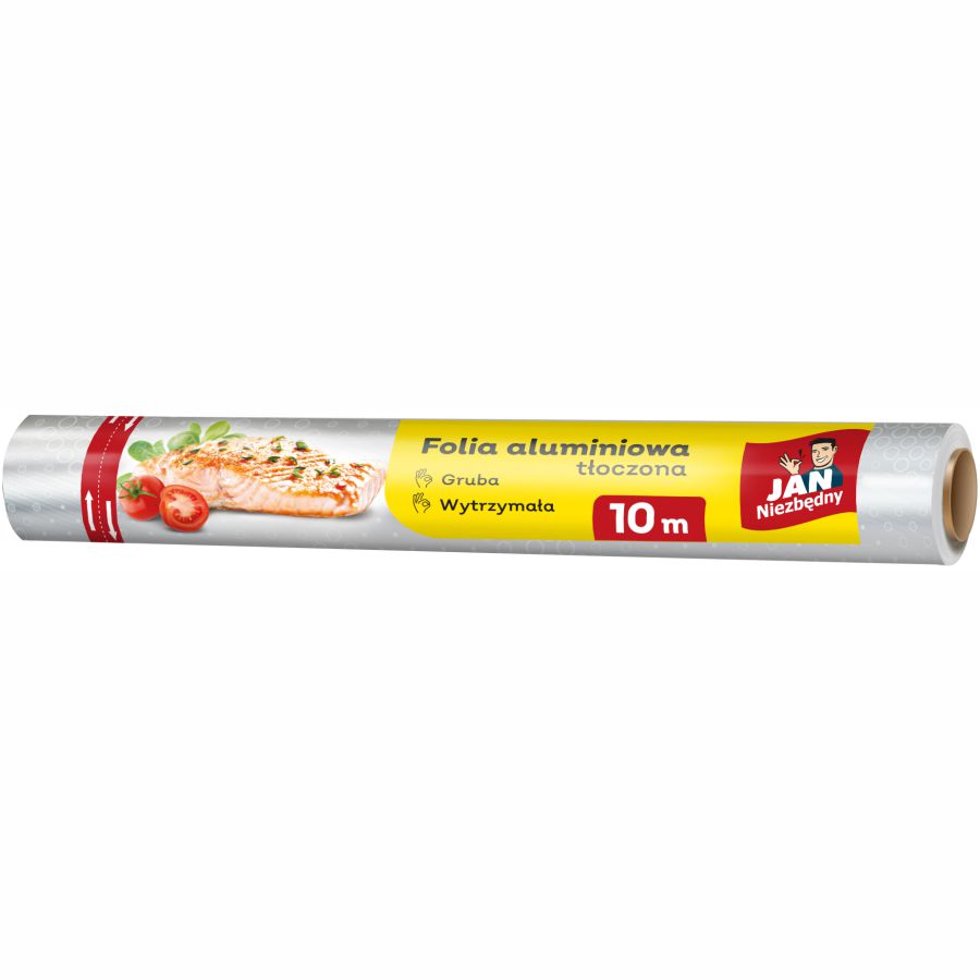 Folia aluminiowa z tłoczeniem 10m Jan Niezbędny