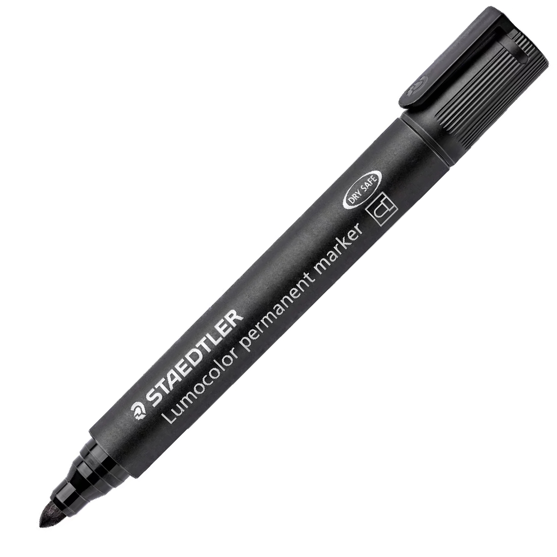 Marker lumocolor, wodoodporny, okrągły, czarny, Staedtler