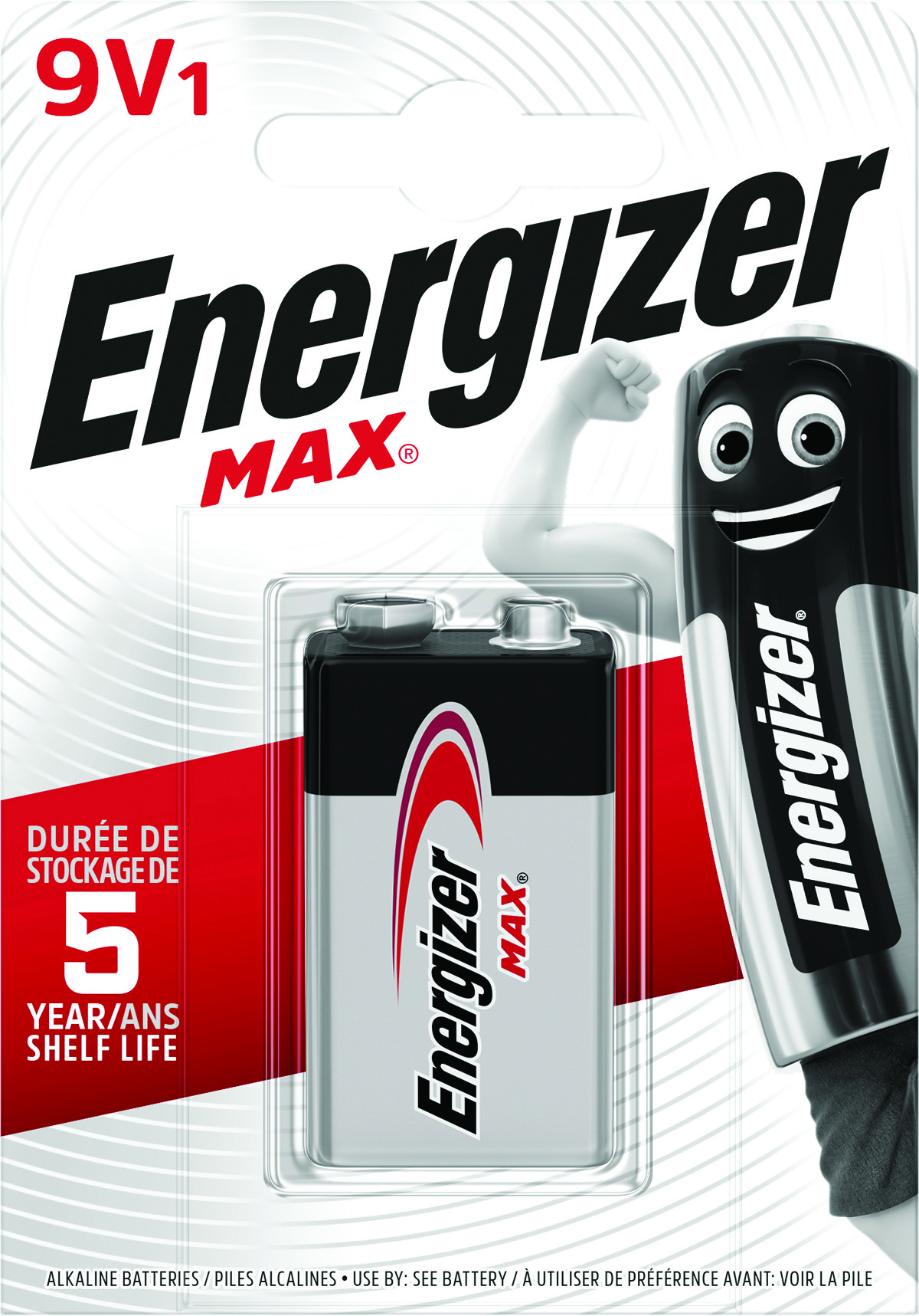 Bateria Energizer max, e, 6lr61, 9v