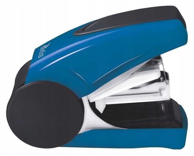 Mini zszywacz Tetis gv080 czarno-niebieski gv080nv | eazbiuro.pl | Kup online!