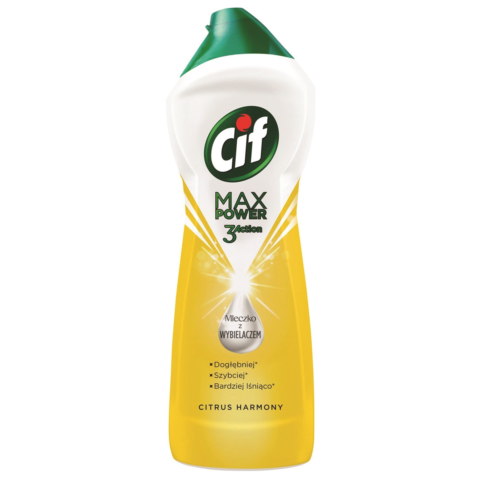 Mleczko z wybielaczem Cif max power 3 action citrus harmony, 1001 g | eazbiuro.pl | Zamów bezpiecznie!