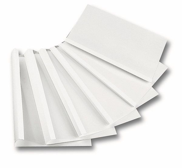 Okładka do termobindownicy 6 mm biała 100 sztuk Okładka do termobindownicy 6 mm biała 100 sztuk