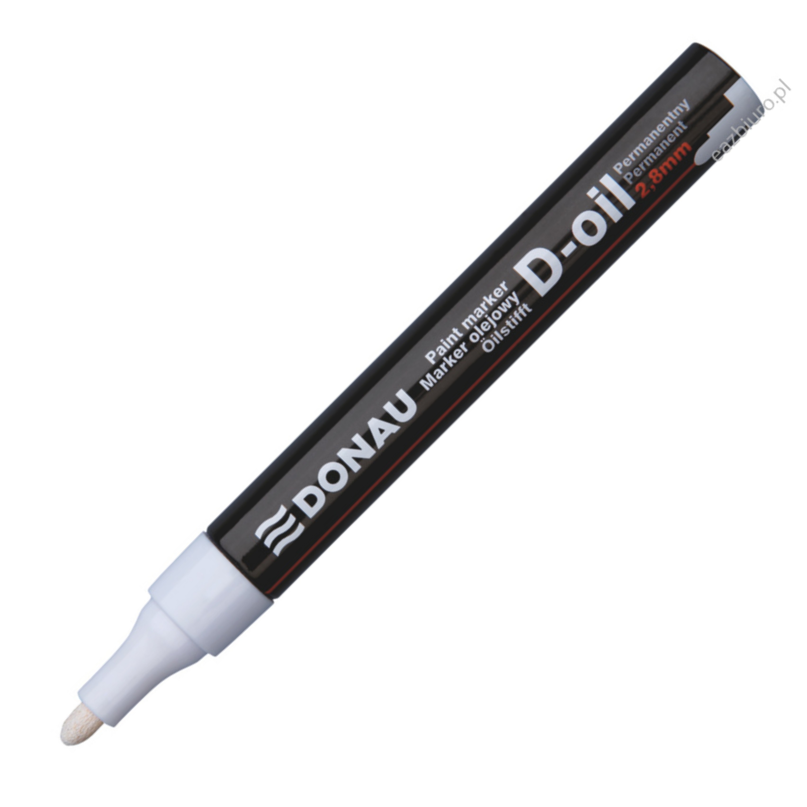 Marker olejowy Donau/q-c gruby biały 2,8mm