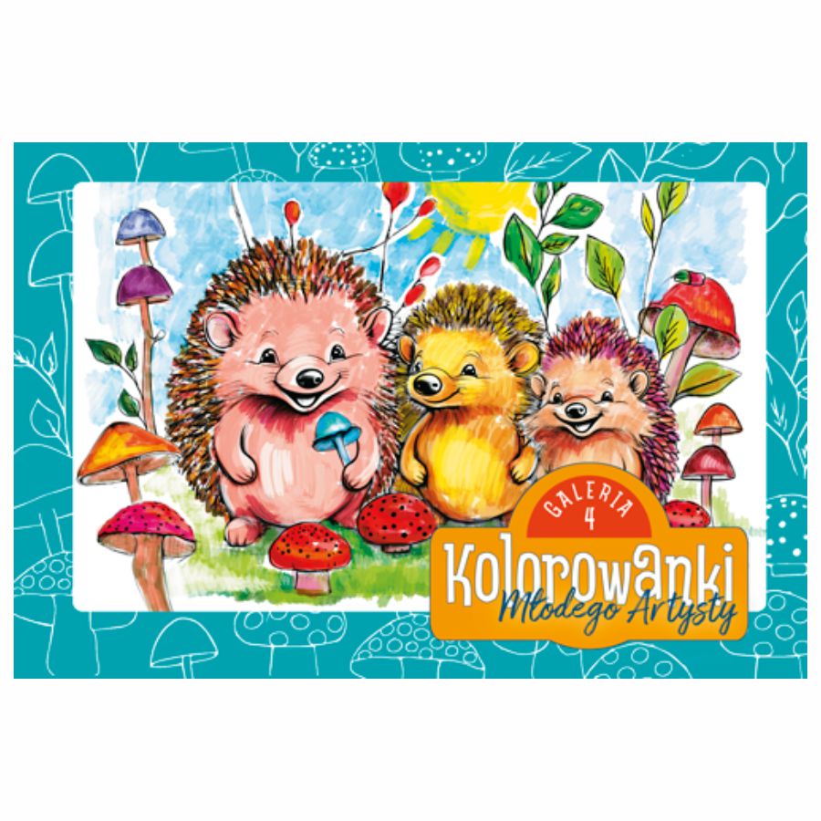 Kolorowanki młodego artysty 5+ B5 zwierzątka Kolorowanki młodego artysty 5+ B5 zwierzątka