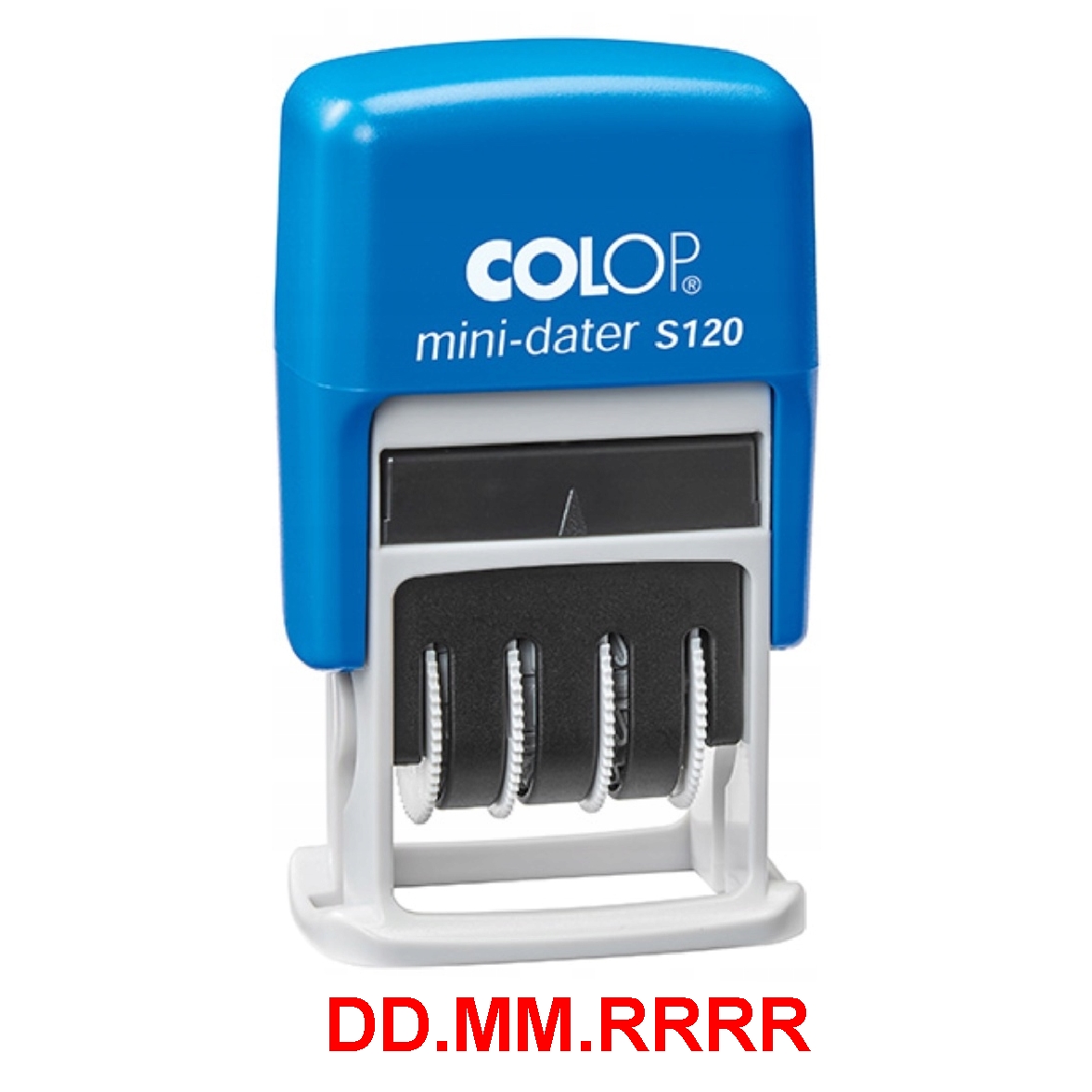 Datownik Colop mini s120 format cyfrowy wkład czerwony Datownik Colop mini s120 format cyfrowy wkład czerwony