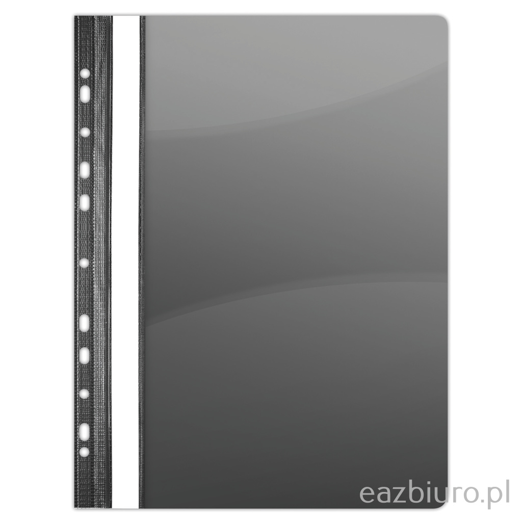 Skoroszyt Donau, pvc, A4, twardy, 150 160mikr., wpinany, czarny | eazbiuro.pl | Kup w sekundę!