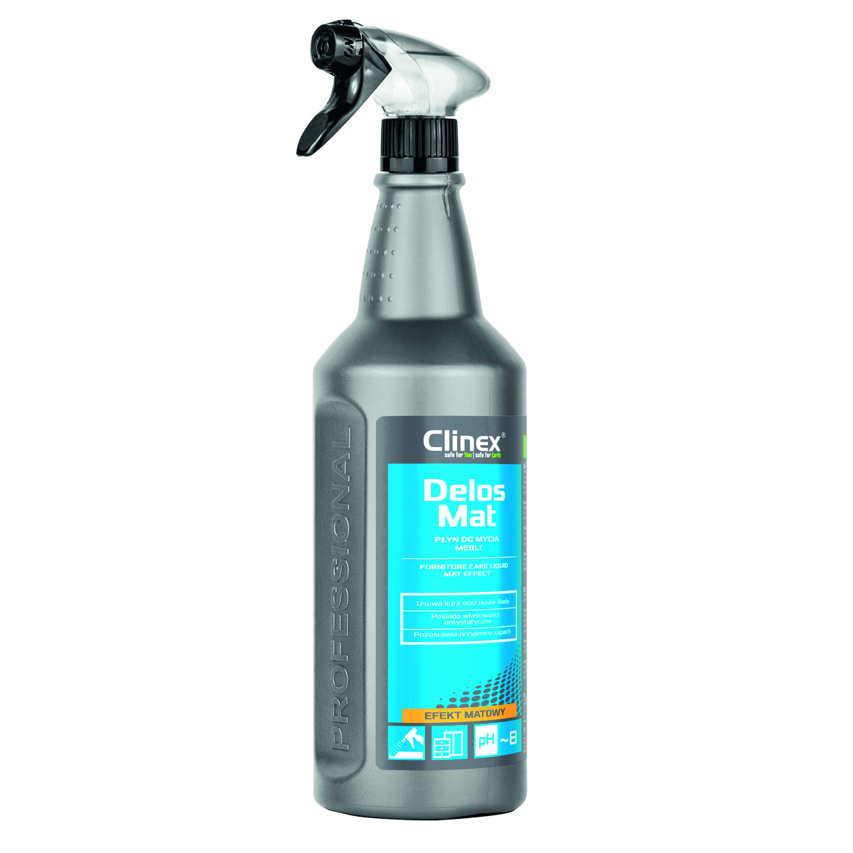 Clinex delos mat 77-140 płyn do mycia mebli drewnianych 1l