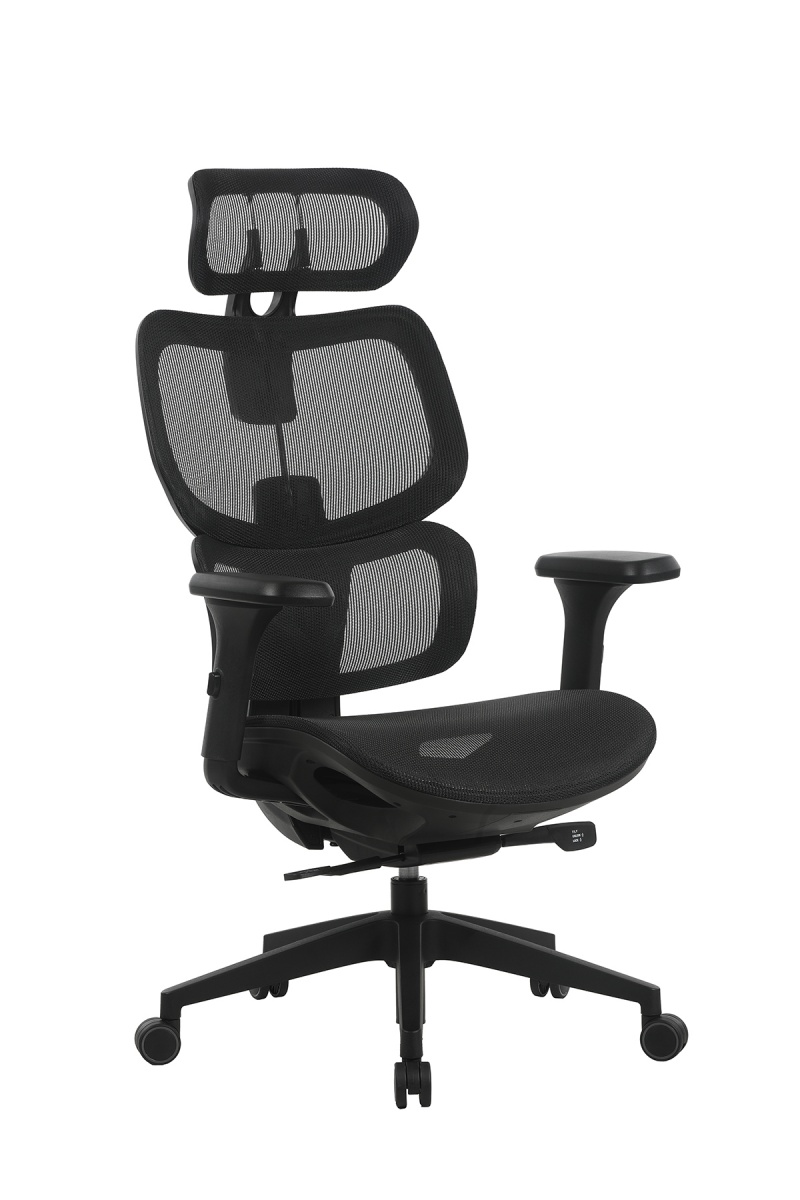 Fotel biurowy OFFICE PRODUCTS Hydra, czarny Fotel biurowy OFFICE PRODUCTS Hydra, czarny