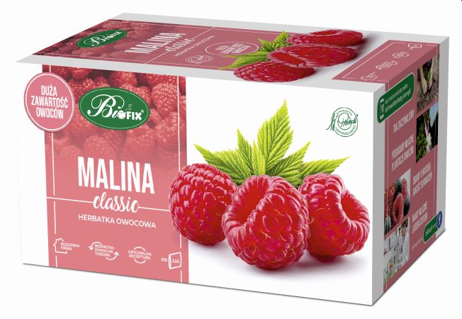 Herbata Bifix 20 sztuk malina