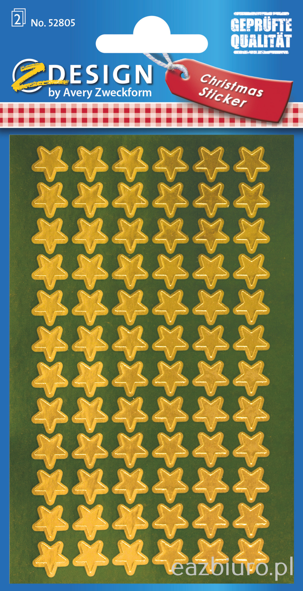 Naklejki - złote gwiazdy avery z-design | eazbiuro.pl | Zyskaj więcej!
