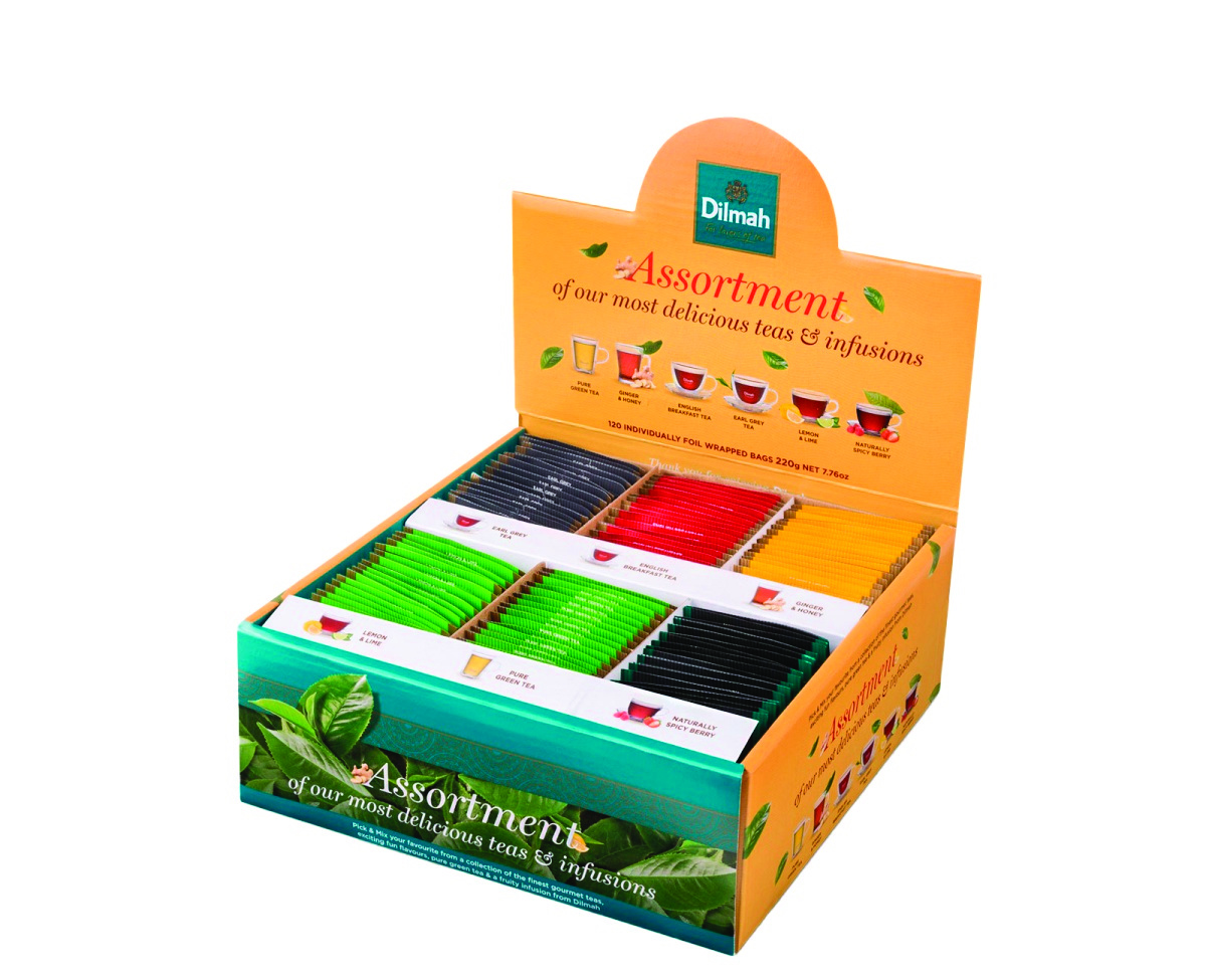 Herbata DILMAH Pick N'Mix, zestaw, 6x20 torebek