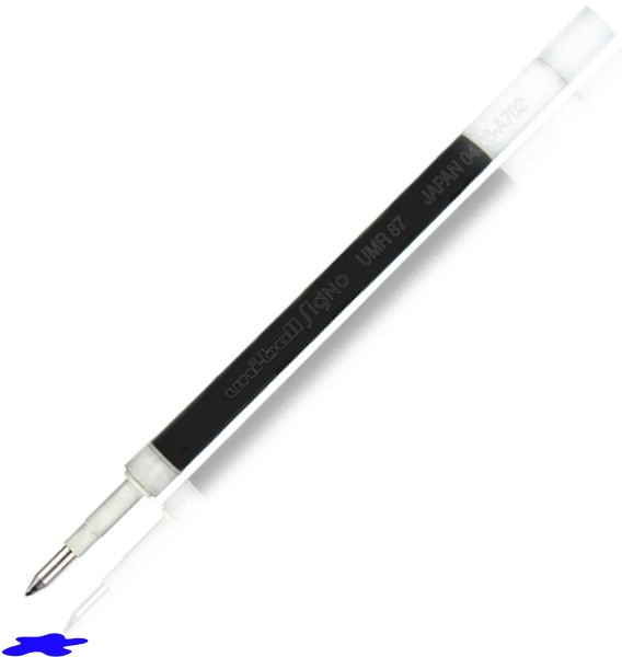 Wkład umr-85 do długopisu żelowego umn-152, niebieski, uni