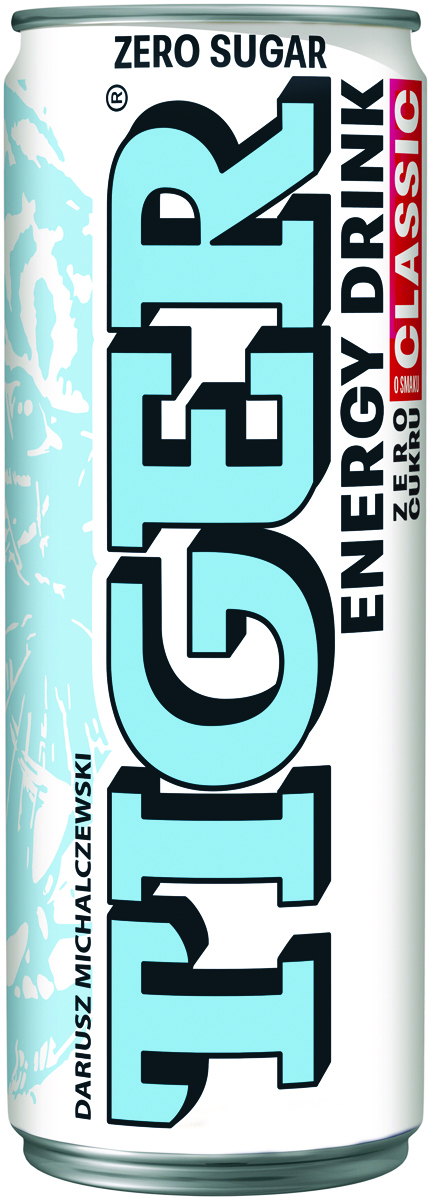 Napój TIGER Classic Zero, puszka, 0,25l, kaucja