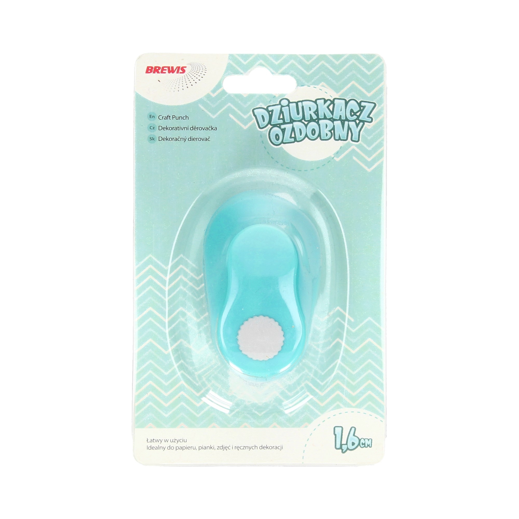 Dziurkacz ozdobny 1,6 cm kwiatek 3 | eazbiuro.pl | Sprawdź ofertę!