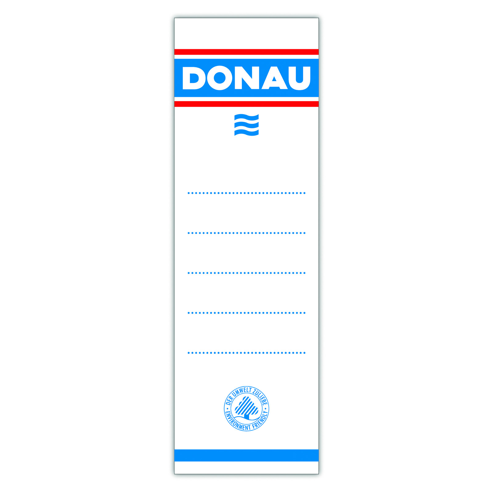 Etykiety samoprzylepne na segregator Donau 20 sztuk Etykiety samoprzylepne na segregator Donau 20 sztuk