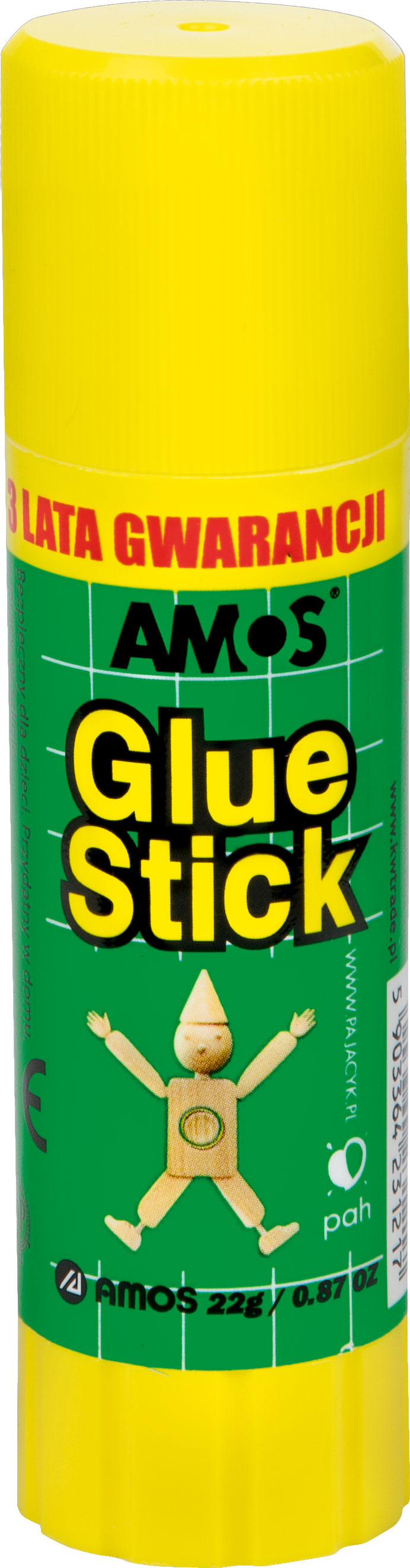 Klej w sztyfcie Amos 22g Klej w sztyfcie Amos 22g